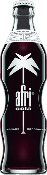 Glasflasche Afri Cola Zero
