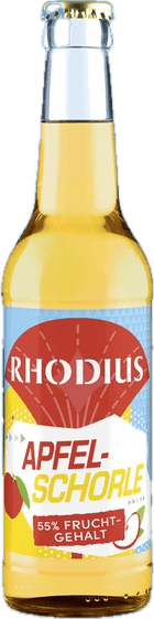 Glasflasche Rhodius Apfelschorle