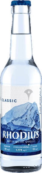 Glasflasche Rhodius Classic